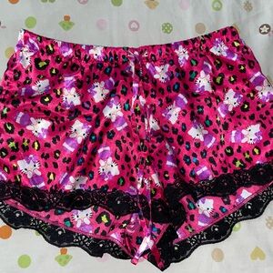 Hello Kitty pajama shorts